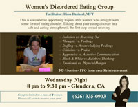 Eating Disorder Help Group - La Verne, Chino, Covina, CA